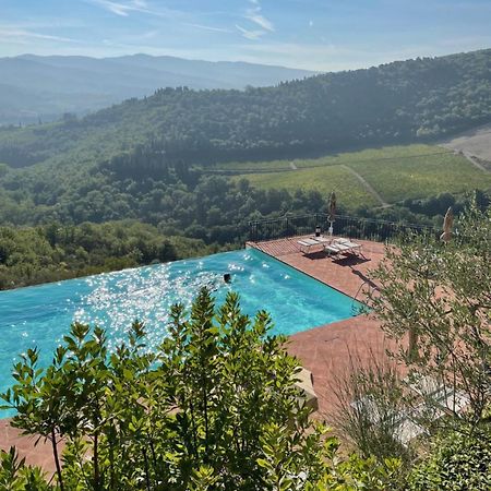 Castello Vicchiomaggio Villa Greve in Chianti Kültér fotó